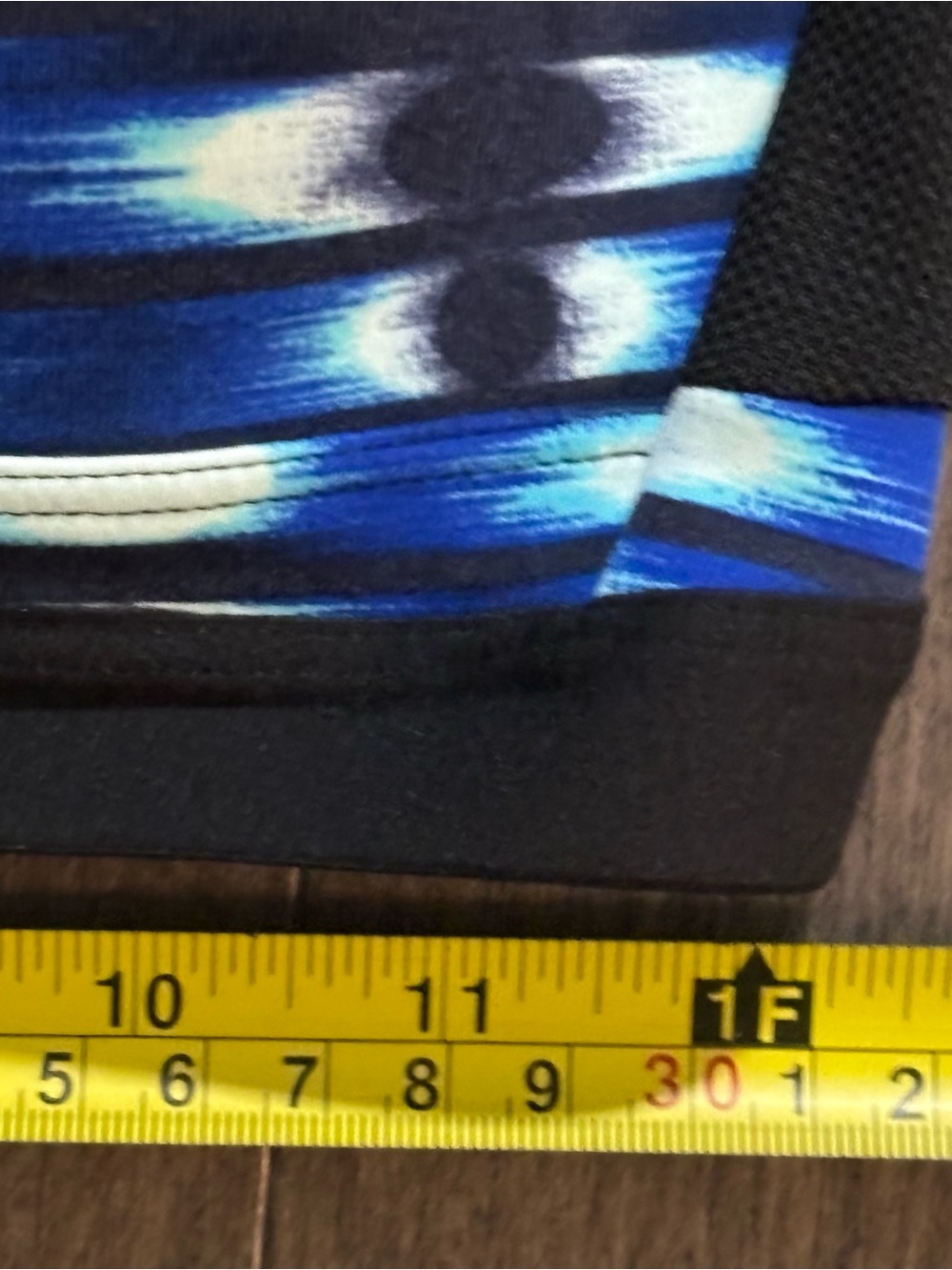 Victoria’s Secret VSX Sport Racerback Sports Bra 36C Blue Print Maximum Support - Picture 7 of 8